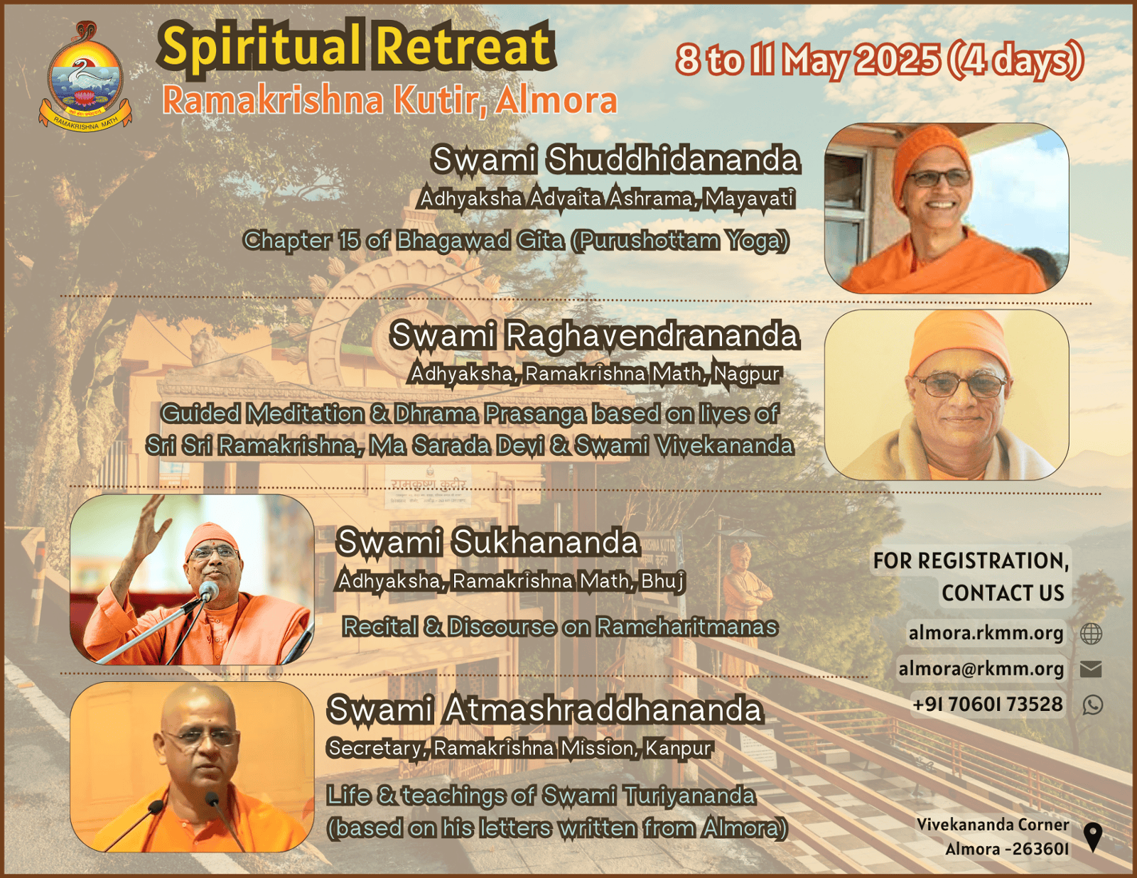 Spiritual Retreat - May 2025